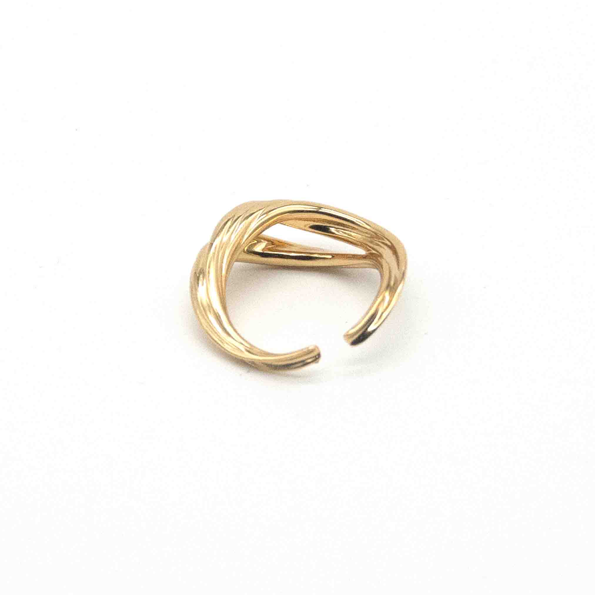 Tyche Gold-Plated Sterling Silver Vermeil Ring